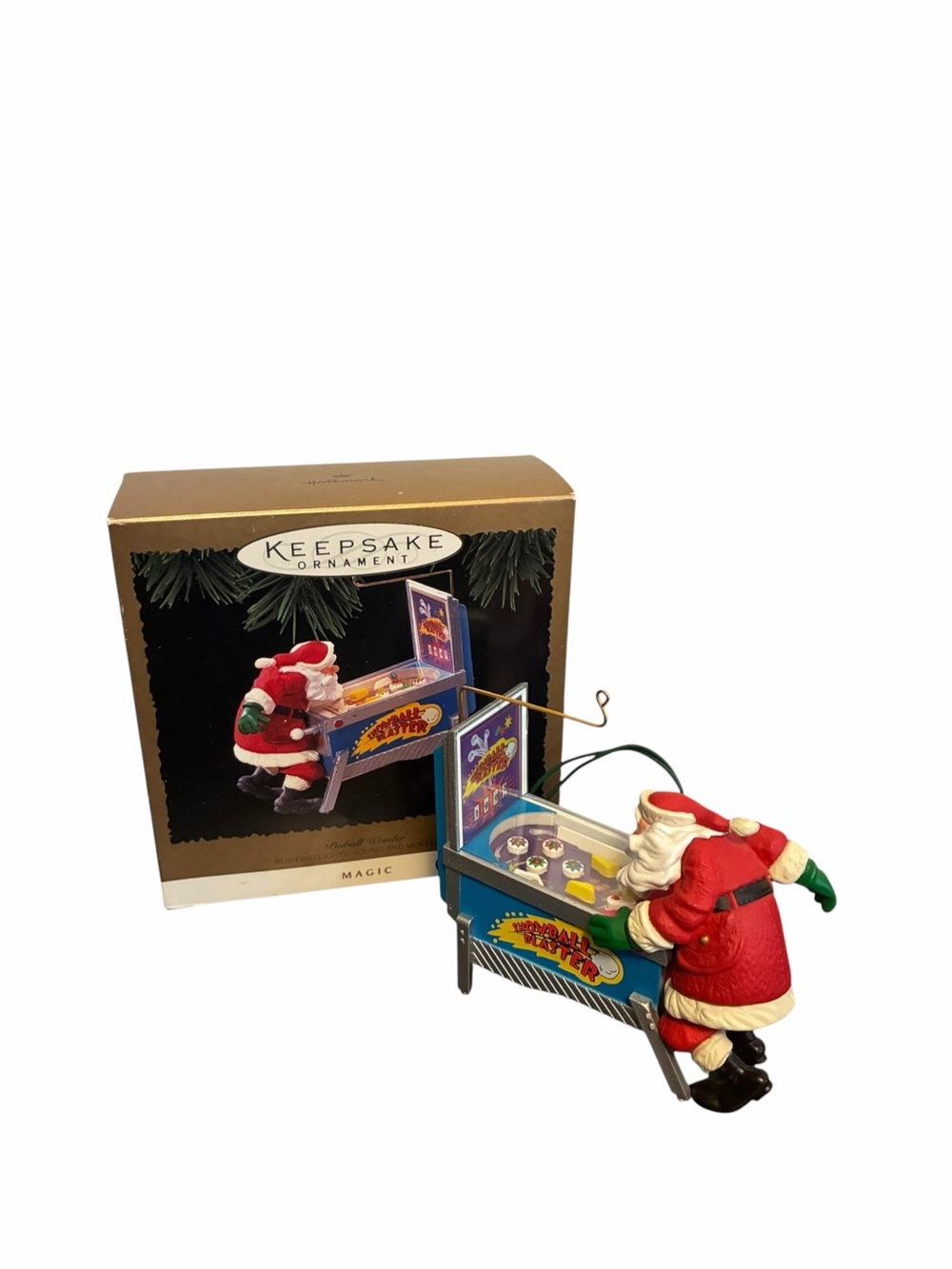 Hallmark Keepsake "Pinball Wonder" Magic Ornament 96 Vintage